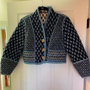 Reversible quilted Veronica Beard jacket. Size 6. Originally $495